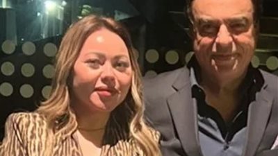 جورج قرداحي مع اسما ابراهيم فى 