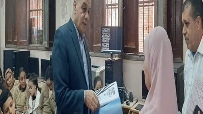 مدير تعليم غرب شبرا الخيمة يشدد على تفعيل مبادرة 