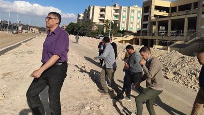 رئيس جهاز 6 أكتوبر يتفقد أهم المشروعات الخدمية فى المدينة.. بالصور