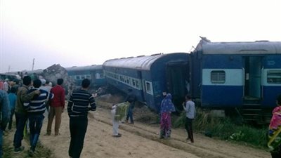 مصرع واصابة 5 بحادث قطار شرق الهند