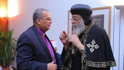 رئيس الطائفة الإنجيلية بمصر يلتقي قداسة البابا تواضروس الثاني