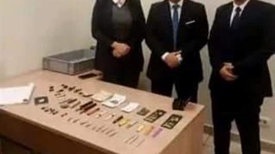 جمارك المطار تضبط محاولة تهريب كمية من المواد المخدرة