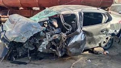 مصرع سيدة وإصابة زوجها وأطفالها فى حادث بالشرقية