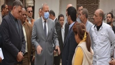 محافظ القليوبية يتابع المشروعات الجاري تنفيذها بمدينة شبرا الخيمة