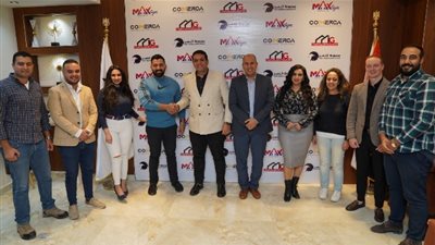 النسر وIG يوقعان عقد مع أكبر برند جيم فى مصر بأول مول زكى فى بدر.. صور