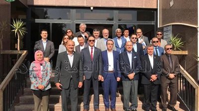 وفود دول أمريكا اللاتينية تتفقد المنطقة الحرة بالإسماعيلية