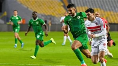 تعادل إيجابى بين الزمالك والمصرى فى الشوط الأول