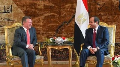الرئيس يبحث مع العاهل الأردني مستجدات أوضاع المنطقة وعلى رأسها 