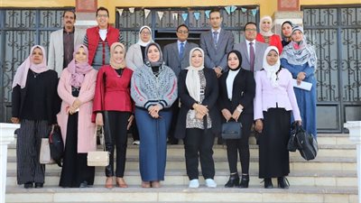 مركز ضمان الجودة بجامعة جنوب الوادي يتفقد كلية الإعلام