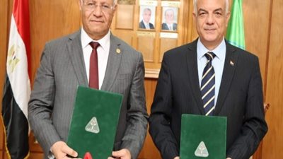 تعاون مشترك بين جامعتي بنها والمنوفية في مجال التبادل الطلابي