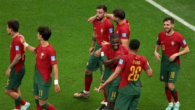 شاهد سداسية البرتغال فى مرمى سويسرا.. فيديو