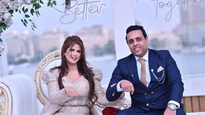 موسي صبري وياسمين محسن يحتفلان بالخطوبة وعقد القرآن بحضور نجوم الفن