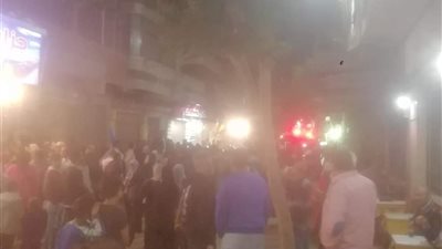 مصرع ثلاثه أطفال بحريق بشقه بالمنتزه