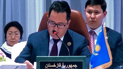 سفير كازاخستان يهنئ الشعب المصرى بذكرى انتصار العاشر من رمضان