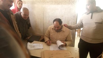بدء تصحيح امتحانات الاعدادية بالمنوفية
