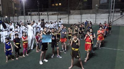 عروض استعراضية ومباراة نسائية بمركز مكرم عبيد