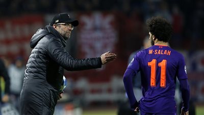 مدرب ليفربول يفصح عن سر بشأن محمد صلاح