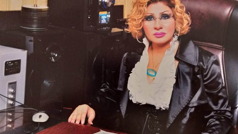 الفنانة منال البربرى