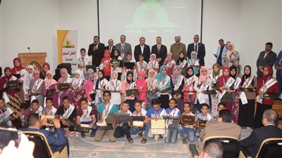 تكريم حفظة القرآن الكريم بنهضة بنى سويف