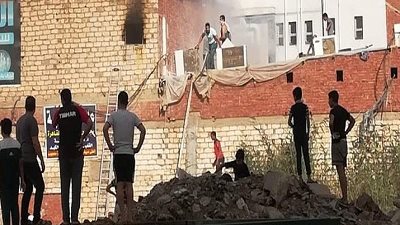 محاولة السيطرة على حريق محدود في بيلا