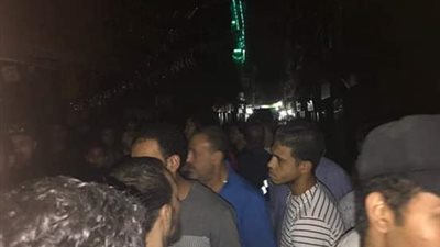 انفجار محول الكهرباء الرئيسى بالزاوية وانقطاع الكهرباء عن كامل المنطقة