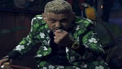 رامز يسخر من بشرى فى برنامج رامز فى الشلال