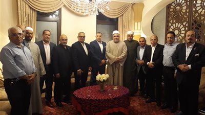 الجاليه المصريه برومانيا على مائدة الملحق اللعسكرى ببوخارست