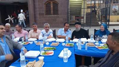حفل إفطار كنيسة إبنهس تحت شعار الدين لله والوطن للجميع.. صــــــــــور