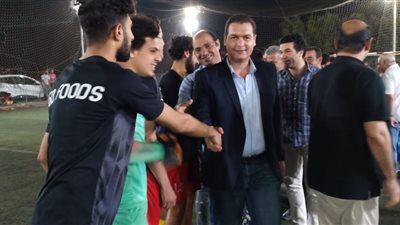 النائب محمد بدراوي عوض يشهد نهائي الرمضانية بالسنطة