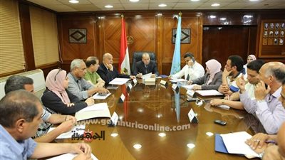 محافظ كفرالشيخ يناقش حل مشاكل الكهرباء في قرية الجرايدة ببيلا