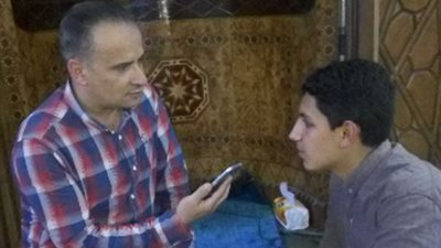الشيخ خالد ناصر : الجلوس علي تخت التلاوة يراود الجميع