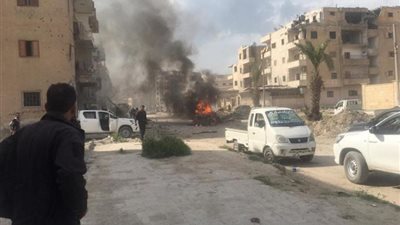 10 قتلى و20 جريحاً فى انفجارين بالرقة
