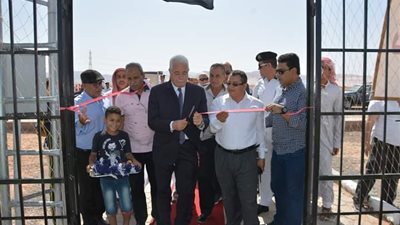 فودة يفتتح ملعب خماسي لكرة القدم بمدينة أبورديس