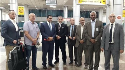 مطار القاهرة يستقبل اول رحلة طيران صربية للقارة الافريقية.. صور وفيديو