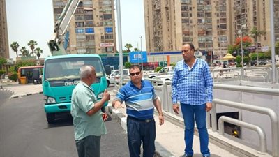حملات نظافة ورفع الاشغالات فى حى شرق مدينة نصر... صـــــــور