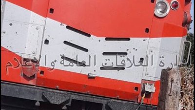 محافظ الإسماعيلية يتابع حادث خروج قطار عن القضبان