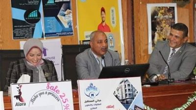 عرض مشروعات إعلانية لطلاب قسم الاعلام بجامعة سوهاج