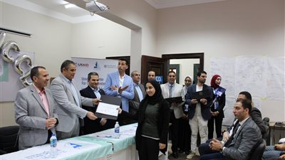 تخريج أول دفعة من متدربي مركز التطوير المهني بجامعة كفرالشيخ