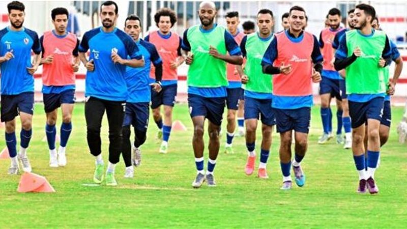 جانب من مران الزمالك