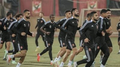الأهلي يختتم تدريباته استعداداً لمواجهة الإتحاد السكندري فى الدوري