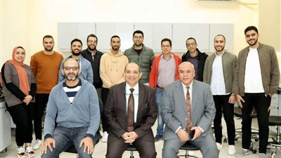 معامل جامعة الدلتا تستقبل متدربى معهد تكنولوجيا المعلومات