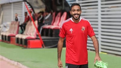 كهربا يوجه رسالة مهمة من تدريبات الأهلى - شاهد