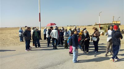 بني سويف تستقبل فوجاً من أعضاء نادي الشمس لزيارة المعالم الأثرية