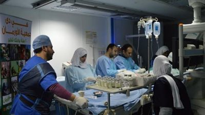 أجراء 33عملية قلب و تسليم 17 جهاز تعويضي وطرف صناعى ببنى سويف