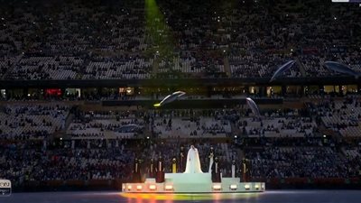 انطلاق حفل ختام كأس العالم قطر 2022.. فيديو