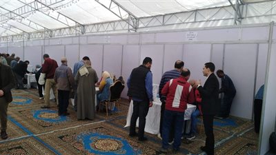 استمرار توافد أعضاء الجمعية العمومية لنادى السكة الحديد على اللجان