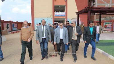 محافـظ المنوفية : سرعة الإنتهاء من المقرر الدراسي وفق الجدول الزمنى