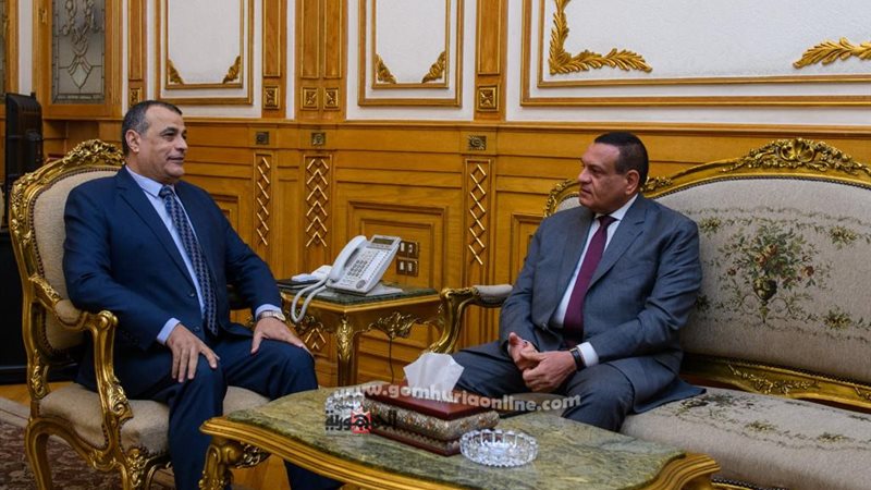 وزيرا الانتاج الحربى