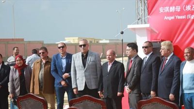 رئيس جهاز بنى سويف الجديدة يشهد احتفال توسعات أكبر مصنع للخميرة