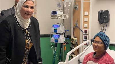 القباج تناشد بمساندة مستشفي 57357 وتتعهد بتبرع التضامن بـ 75 مليون جنيه